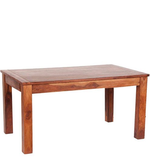 Extendable Solid Wood Dining Table | Handcrafted Expandable Wooden Dining Table