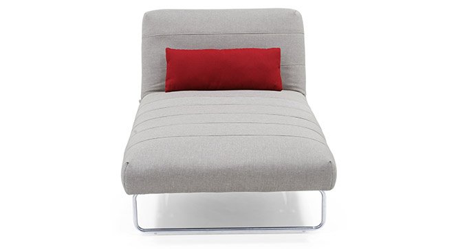 Modern Convertible Chaise Lounge Bed | Upholstered Sleeper Chair Bed